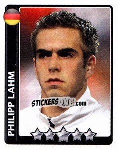Sticker Philipp Lahm - England 2010 n. 252 - Topps