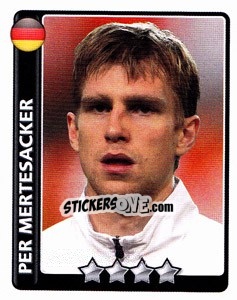 Sticker Per Mertesacker - England 2010 - Topps