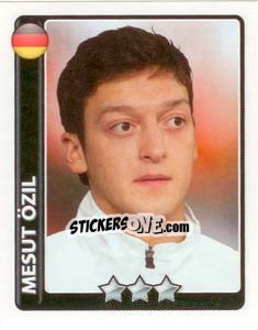 Sticker Mesut Özil - England 2010 - Topps