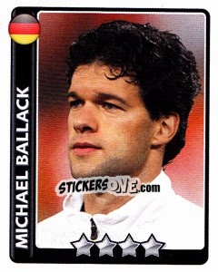 Sticker Michael Ballack - England 2010 n. 257 - Topps