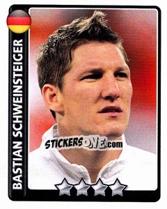 Sticker Bastian Schweinsteiger - England 2010 n. 258 - Topps