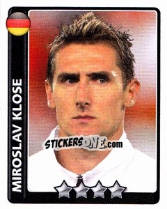 Sticker Miroslav Klose - England 2010 n. 260 - Topps