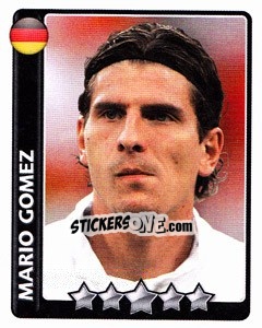 Sticker Mario Gomez - England 2010 n. 261 - Topps