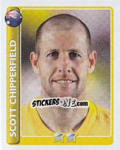 Sticker Scott Chipperfield - England 2010 - Topps