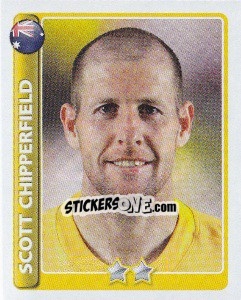 Sticker Scott Chipperfield - England 2010 n. 266 - Topps