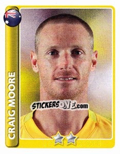Sticker Craig Moore - England 2010 - Topps