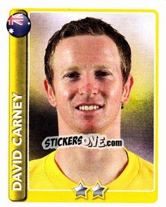 Sticker David Carney - England 2010 n. 270 - Topps