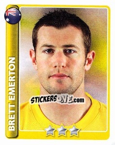 Sticker Brett Emerton - England 2010 n. 272 - Topps