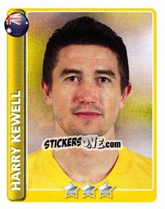 Cromo Harry Kewell - England 2010 - Topps