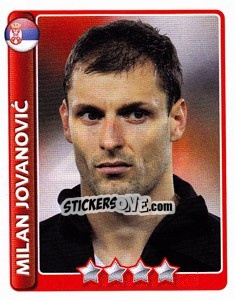 Figurina Milan Jovanovic - England 2010 - Topps