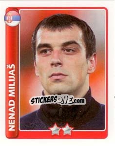Sticker Nenad Milijaš - England 2010 n. 281 - Topps