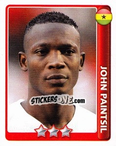 Sticker John Paintsil - England 2010 n. 283 - Topps