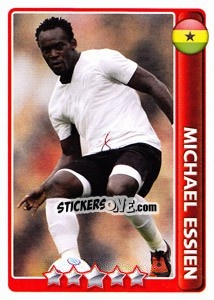 Cromo Star Player: Michael Essien - England 2010 - Topps