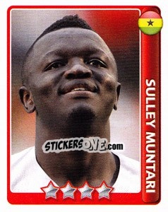 Sticker Sulley Muntari - England 2010 n. 286 - Topps