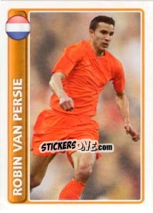Sticker Star Player: Robin van Persie - England 2010 n. 290 - Topps