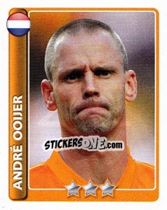 Sticker André Ooijer - England 2010 - Topps