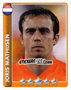 Sticker Joris Mathijsen - England 2010 - Topps