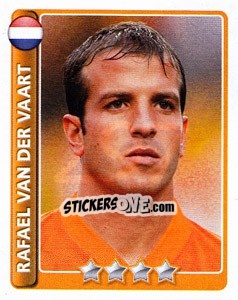 Sticker Rafael van der Vaart - England 2010 n. 297 - Topps