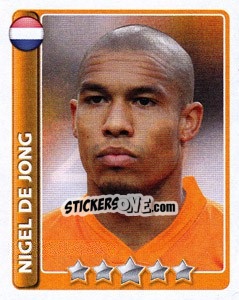 Sticker Nigel de Jong - England 2010 n. 299 - Topps