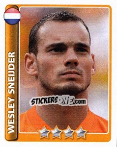 Figurina Wesley Sneijder - England 2010 - Topps