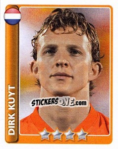 Sticker Dirk Kuyt - England 2010 n. 301 - Topps