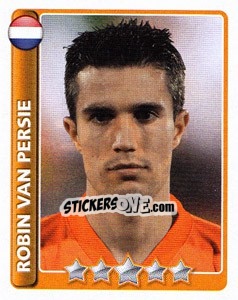 Sticker Robin van Persie - England 2010 n. 302 - Topps