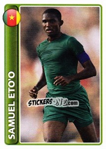 Sticker Star Player: Samuel Eto'o - England 2010 - Topps