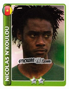 Sticker Nicolas N'Koulou - England 2010 n. 308 - Topps