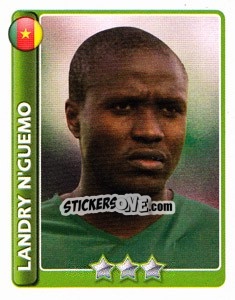 Sticker Landry N'Guemo - England 2010 n. 310 - Topps