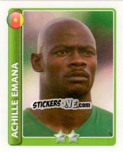 Figurina Achille Emana - England 2010 - Topps