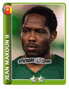 Sticker Jean Makoun II - England 2010 n. 314 - Topps
