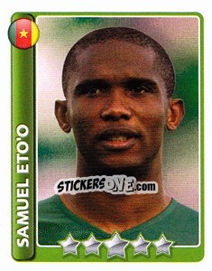Sticker Samuel Eto'o - England 2010 n. 315 - Topps