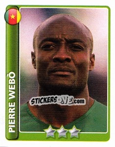 Sticker Pierre Webò - England 2010 n. 316 - Topps