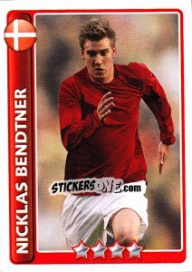 Sticker Star Player: Nicklas Bendtner - England 2010 n. 318 - Topps