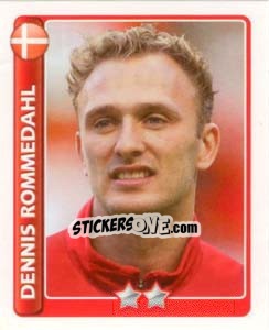 Sticker Dennis Rommedahl - England 2010 n. 322 - Topps