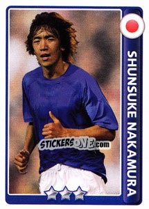 Sticker Star Player: Shunsuke Nakamura - England 2010 n. 324 - Topps