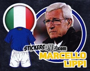 Figurina Country Flag / The Boss: Marcello Lippi - England 2010 - Topps