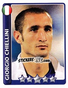 Sticker Giorgio Chiellini - England 2010 - Topps