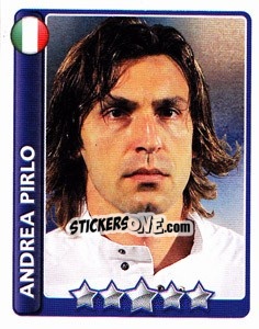 Sticker Andrea Pirlo - England 2010 n. 337 - Topps