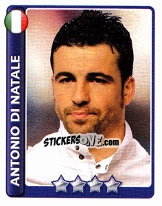 Sticker Antonio Di Natale - England 2010 n. 342 - Topps