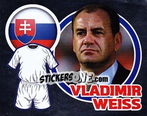 Sticker Country Flag / The Boss: Vladimir Weiss - England 2010 n. 343 - Topps