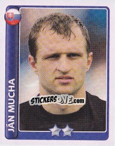 Sticker Ján Mucha - England 2010 - Topps