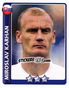 Figurina Miroslav Karhan - England 2010 - Topps