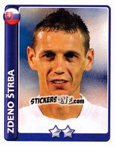 Sticker Zdeno Strba - England 2010 n. 354 - Topps