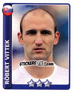 Sticker Róbert Vittek - England 2010 - Topps