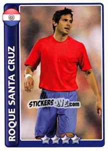 Cromo Star Player: Roque Santa Cruz - England 2010 - Topps