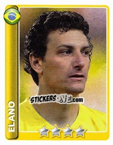Sticker Elano - England 2010 n. 377 - Topps