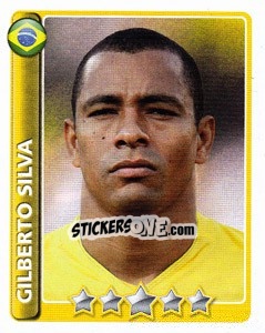 Sticker Gilberto Silva - England 2010 n. 379 - Topps