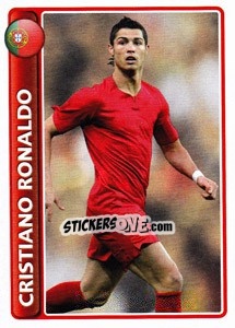 Sticker Star Player: Cristiano Ronaldo - England 2010 - Topps