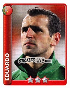Sticker Eduardo - England 2010 - Topps